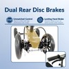 KneeRover Hybrid Fusion Patented Knee Scooter with 4 Wheel Steering - 4 of 4