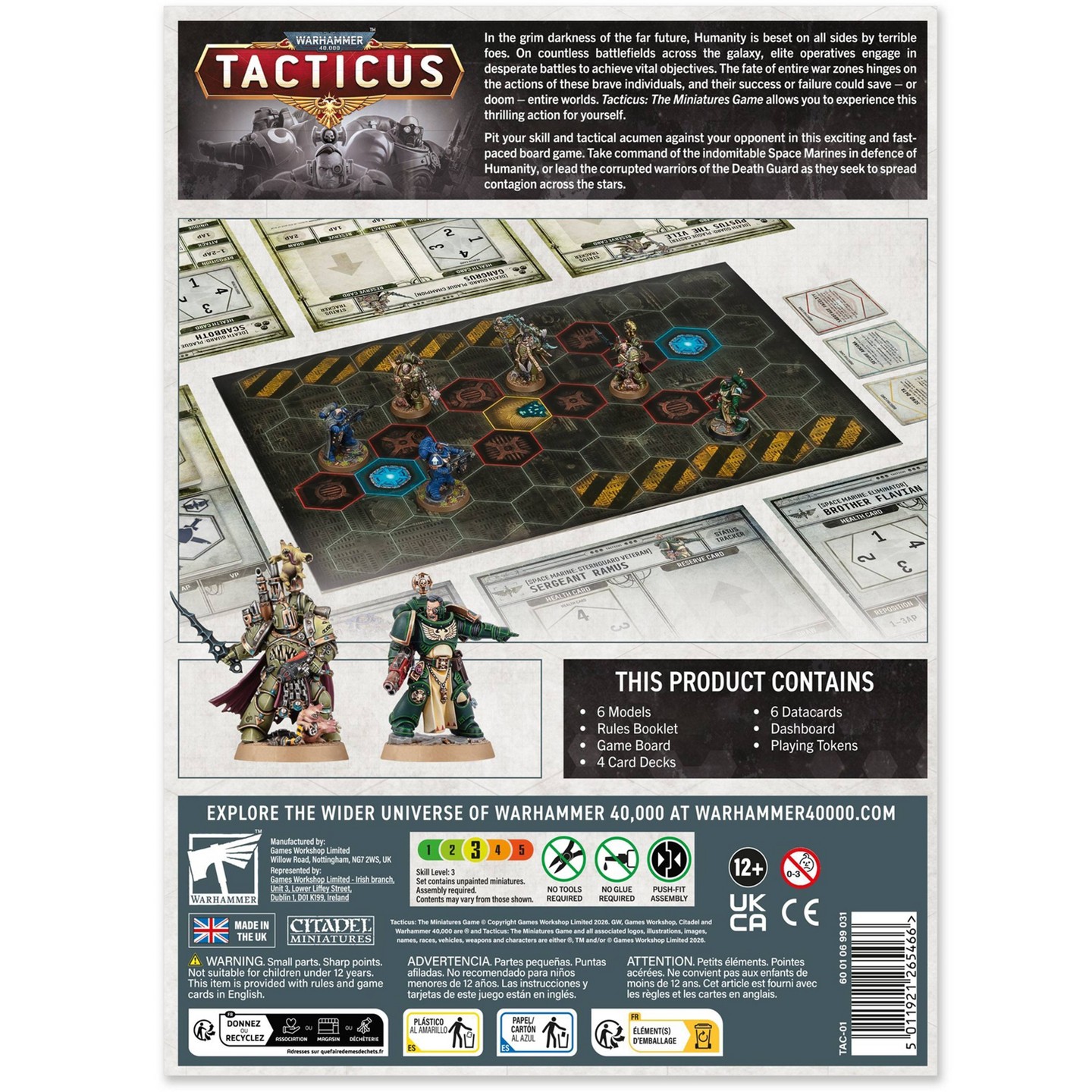 Детские игрушки MindWare Warhammer 40,000: Tacticus — фото 3