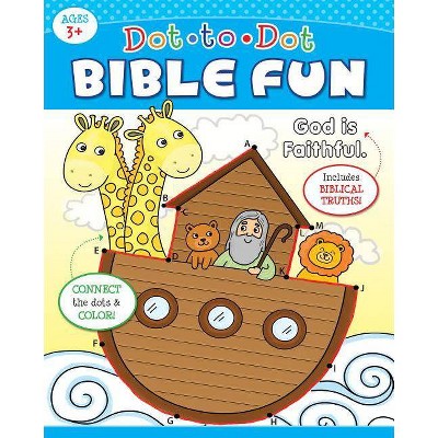  Dot-To-Dot Bible Fun - by  Kim Mitzo Thompson & Karen Mitzo Hilderbrand (Paperback) 