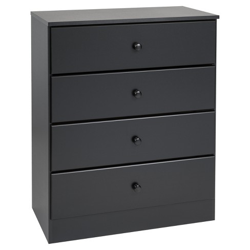 4 Drawers Astrid Dresser Prepac Target, 4 Drawer Dresser Dimensions