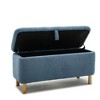NicBex Storage Ottoman Bench for Bedroom,Storage Bench with Wood Legs,Ottoman for Living Room, Bedroom, Entryway - 4 of 4