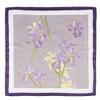 Anna-Kaci Satin Square Scarf with Elegant Floral Print for Neck Hair and Handbag Accessory - 27.5IN×27.5IN - 3 of 4