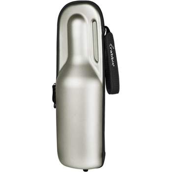 Rabbit Wine Trek Portable Bottle Cooler, Silver & Black
