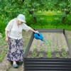 Tangkula Galvanized Metal Raised Garden Bed 71" x 20.5" x 43.5" Large Outdoor Raised Planter Box for Vegetable Flower Fruit Herb Garden - 3 of 4