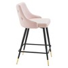 Modway Adorn Performance Velvet Counter Stool - Performance Velvet Polyester Upholstery , plywood+frame+foam, foam denisty 35kg/cm3, 12mmT, 100% poly - 2 of 4