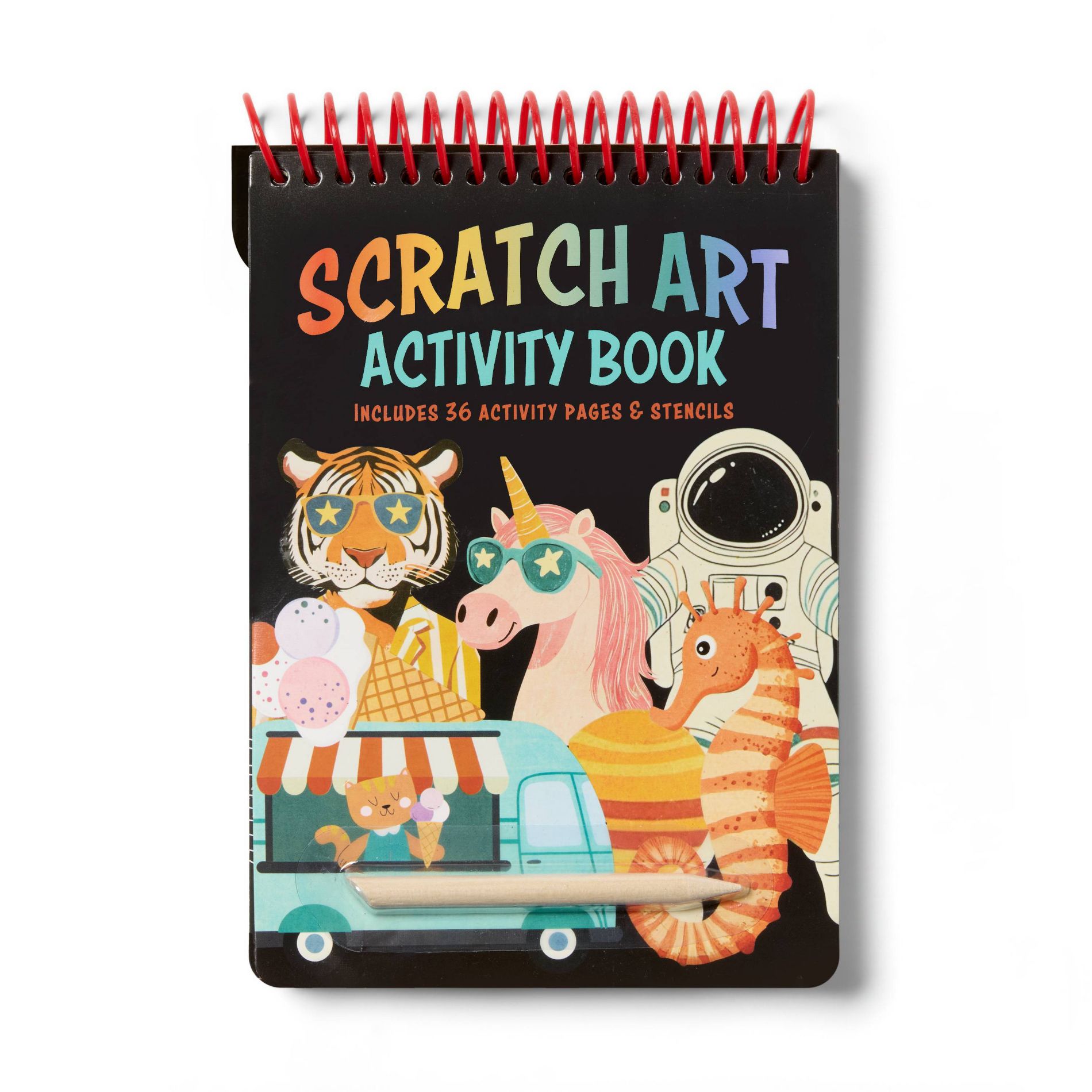 Scratch Art Activity Book - Mondo Llama™