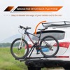 TOOENJOY Multifunctional Hitch Rack Platform, Folding Hitch Cargo Carrier, Suitable for Bike Racks, Cargo Baskets and Boxes, 200 LBS Capacity - 4 of 4