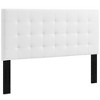 Modway Paisley Tufted Full / Queen Upholstered Faux Leather Headboard - 2 of 4