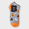 Women's 6pk Halloween Icons Low Cut Socks - Hyde and EEK! Boutique™ Heather Gray/Orange/Black 4 - 10 - 2 of 3
