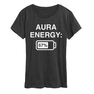 Women's - Instant Message - Aura Energy 67 Short Sleeve Graphic T-Shirt - 1 of 4