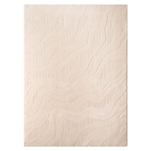 TOWN & COUNTRY EVERYDAY Lane Painterly Wave Soft Felt Everwash®, Machine Washable Area Rug with Non-Slip Backing, Modern Rug - 1 of 4