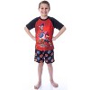 Beyblade Burst Surge Boys' Hikaru and Hyuga Shirt and Shorts Pajama Set Hyuga and Hikaru - 2 of 4