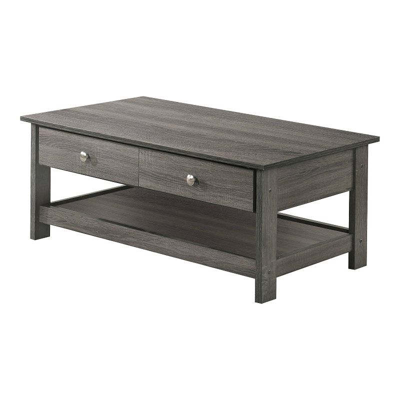 Clonard Wooden Coffee Table Gray - HOMES: Inside + Out, 1 of 7