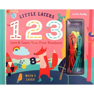 Little Lacers: 123 - by  Peter Hinckley (Board Book)