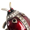 Saro Lifestyle Lady Bug Design Napkin Ring, Red (Set of 4) - 3 of 3