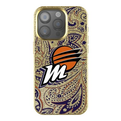 Keyscaper WNBA Paisley Bling Cell Phone Case for iPhone 15