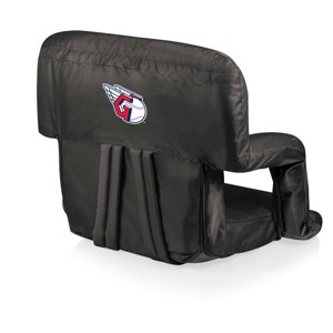 MLB Cleveland Guardians Ventura Portable Reclining Stadium Seat - Black - 1 of 4