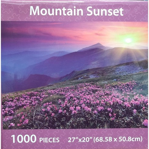 Puzzle Passion Sunset 1000 Piece Landscape Jigsaw Puzzle Target