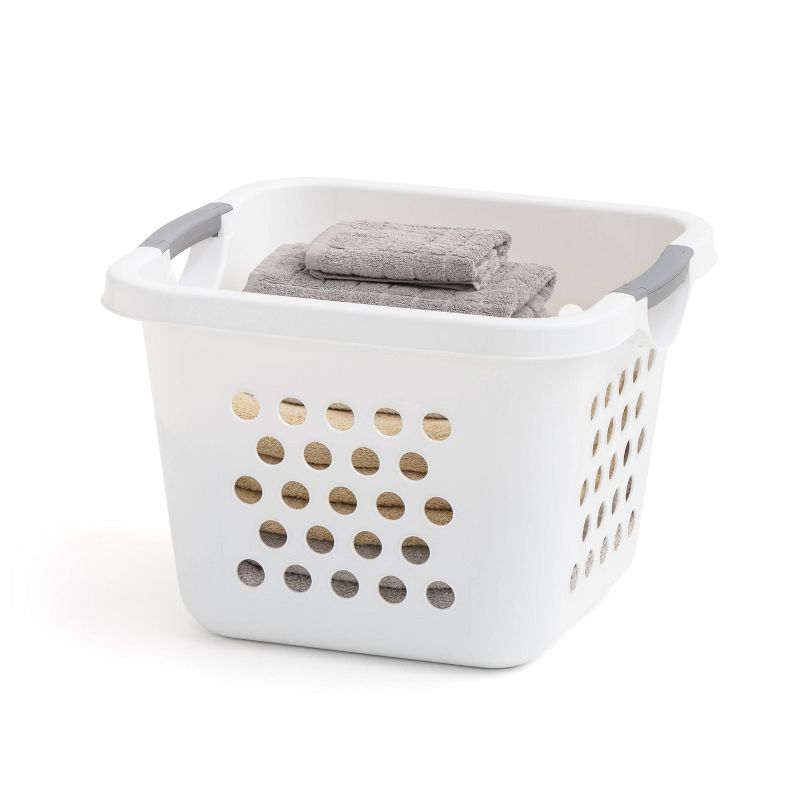 IRIS 3pk Bushel Compact Laundry Baskets, 5 of 11