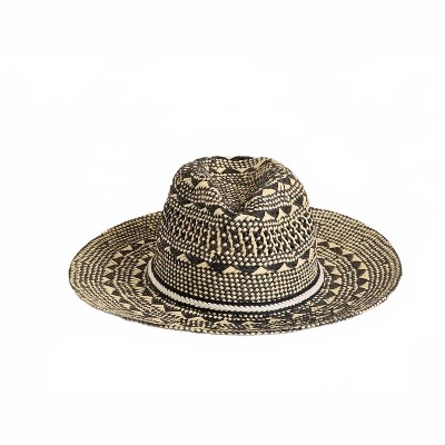 Women's Wo's Mosaic Fedora - White Stuff