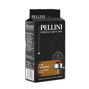 Pellini No 46 Cremoso Ground Coffee in a Brick 8.8oz / 250g - 1 of 4