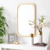 Bramwell Mirror - 21" x 36" - MRR8001 - Gold - Safavieh - 2 of 4
