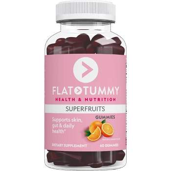 Flat Tummy Superfruit Gummies - 60ct