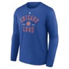 MLB Chicago Cubs Men's Long Sleeve Core T-Shirt - 2 of 3