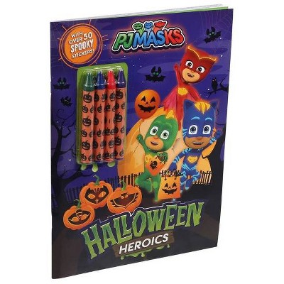 Pj Masks: Halloween Heroics - (Coloring Book with Covermount) by  Editors of Studio Fun International (Paperback)