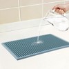 REGALWOVEN Waterproof & Durable Concave Convex Design Silicone Dish Drying Mat for Kitchen Counter - 3 of 4