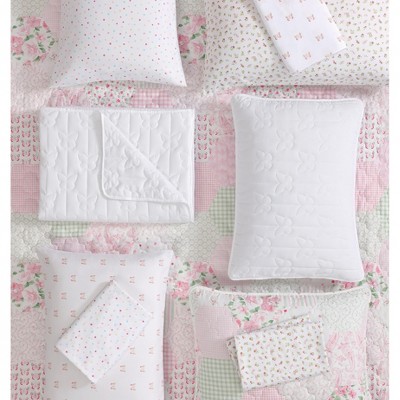 Pink Butterfly Print Twin XL Microfiber Kids Sheet Set