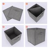REGALWOVEN Collapsible Fabric Storage Bin with Handle for Organizing Clothes Books 2 Pcs - 3 of 4