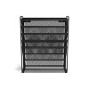 TRU RED 5-Pocket Mesh Letter Wall File Black (TR57582-CC) - image 2 of 3