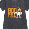 - SpongeBob SquarePants - Sandy Boo Y'all Graphic Short Sleeve Fleece Dress - 2 of 4