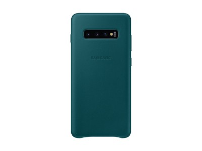 Original Samsung Leather Case for Samsung Galaxy S10 Plus - Green