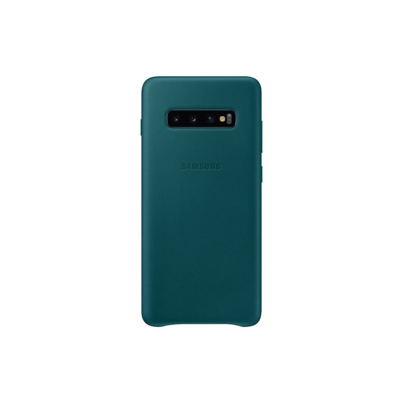 Original Samsung Leather Case for Samsung Galaxy S10 Plus - Green, 1 of 4