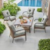 ARTPLAN Deep Seat Pillow and High Back Chair Cushions Outdoor Water Repellent Replacement Patio Seating Cushions - 2 of 4