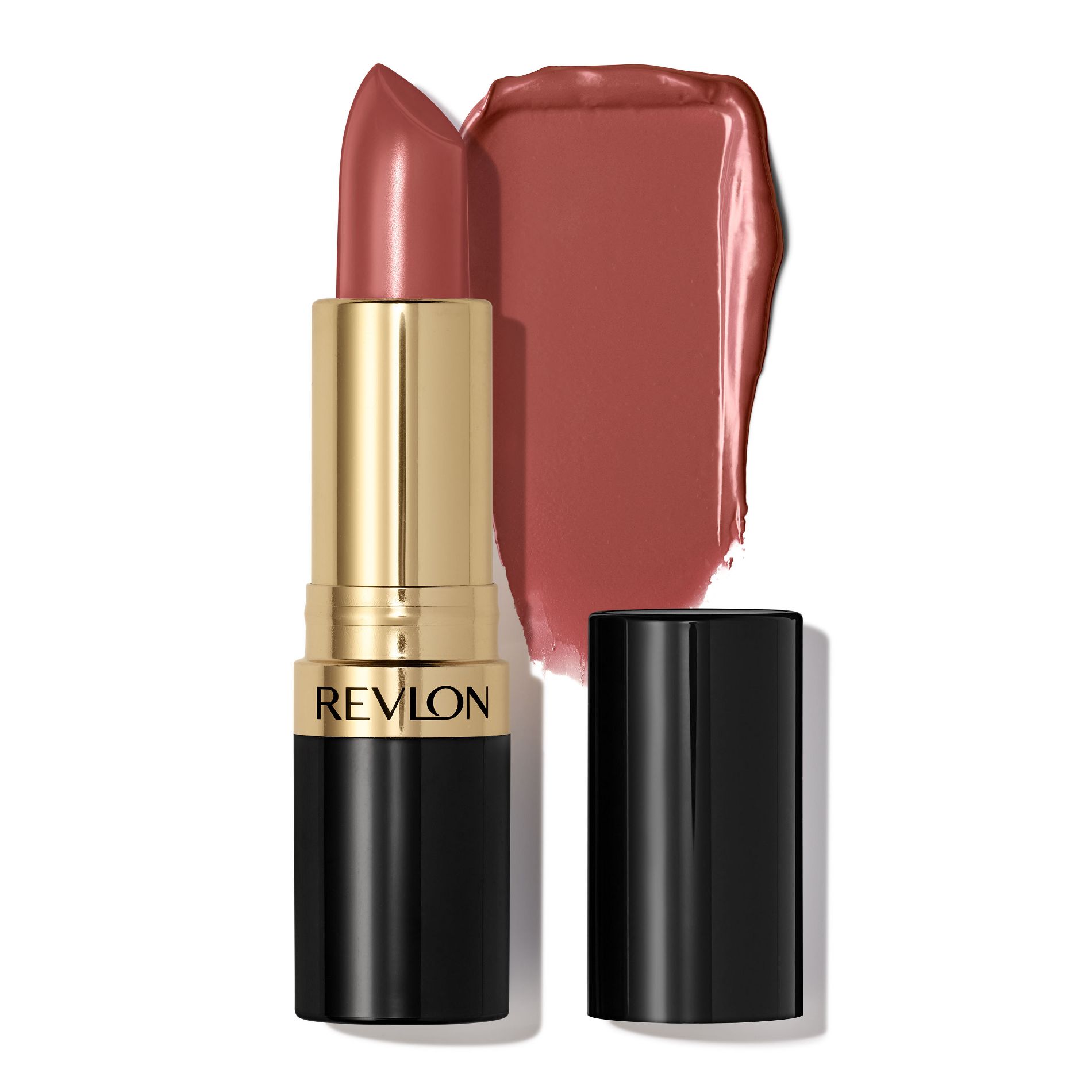 Revlon Super Lustrous Lipstick - 130 Rose Velvet - 0.15oz: Moisturizing, Smoothing, Stick Form