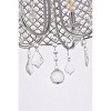 Elegant Lighting Elise 17 inch flush mount in chrome - 4 of 4