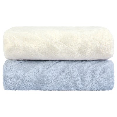 Piccocasa 100% Cotton Soft And Thick Absorbent Waffle Weave Bath Towels 4  Pcs : Target