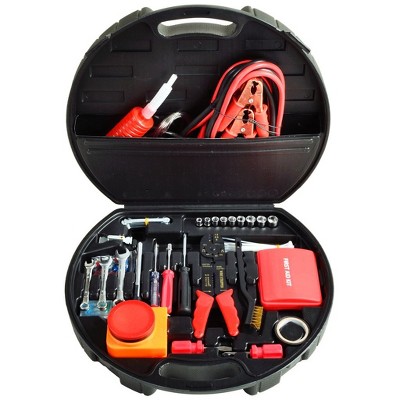 Picnic at Ascot Auto Roadside Emergency Tool Kit - 133 Pieces