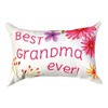 12.5x8" Polyester Word Pillow – Best Grandma Ever by Manual Woodworkers and Weavers - 3 of 3