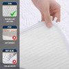 BAGOKIE 3 Piece Chenille Bathroom Rug Set - 4 of 4