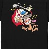 Men's - Ren & Stimpy - Ren and Stimpy Retro Nickelodeon Logo Short Sleeve Graphic T-Shirt - 2 of 4