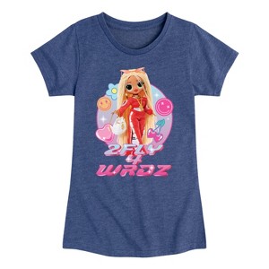 Girls' - LOL Surprise! - 2Fly 4 Wrdz Fitted Short Sleeve Graphic T-Shirt - 1 of 4