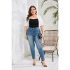Coolmee Plus Size Shrugs for Women Cropped Cardigan Knit Short Sleeve Sweaters Open Front Bolero - 3 of 4