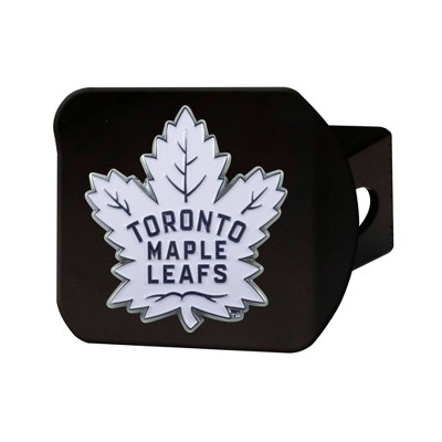 NHL Toronto Maple Leafs Metal Emblem Hitch Cover - Black