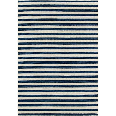 4 X6 Stripe Area Rug Navy Target, Navy And White Striped Rug