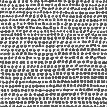 Dots Black and White Abstract Paste the Wall Wallpaper