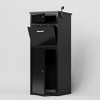 Package Delivery Box for Outside with Lock15.74inL*16.92inW*44.5inH, Heavy-Duty Steel,with Anti-Theft Design,Package Mailbox for Porch for Home - 3 of 4